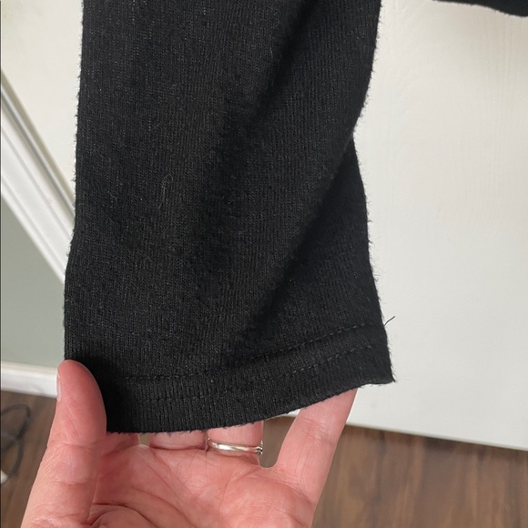 Zyia Active Black Boyfriend Lounge Hoodie Athleisure Hooded Womens Size Large - Picture 6 of 7